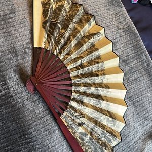 Folding Fan- received as a gift from someone who travelled to China
